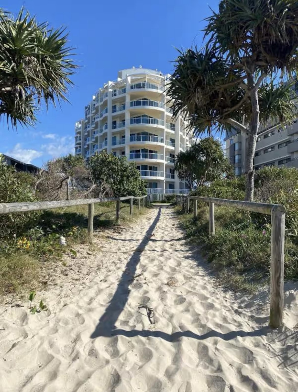 Building View from the Beach