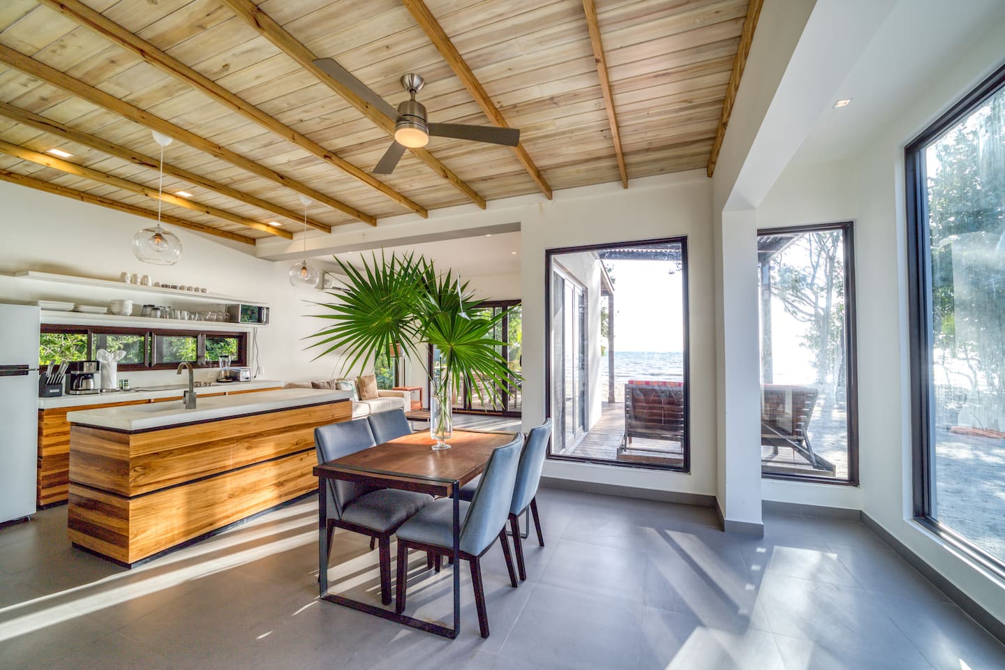 Indoor and outdoor dining tables