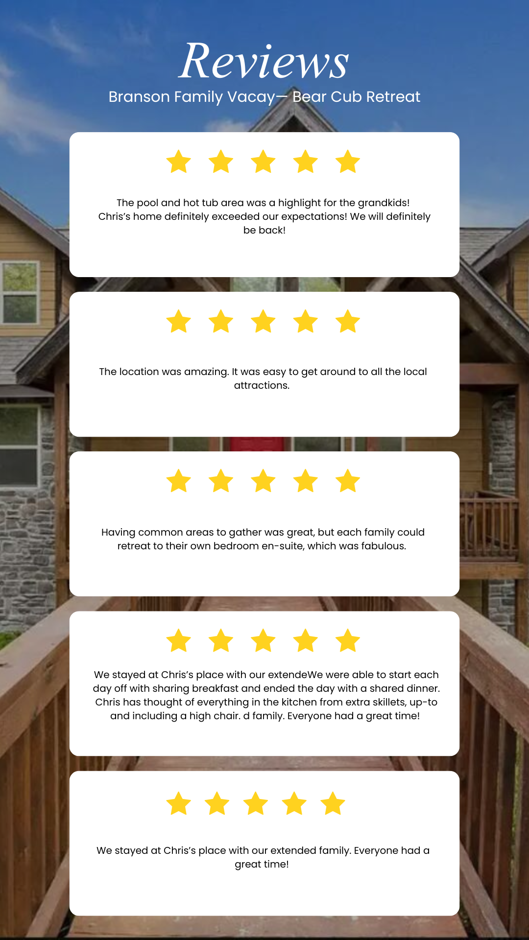 See what our guests have to say.