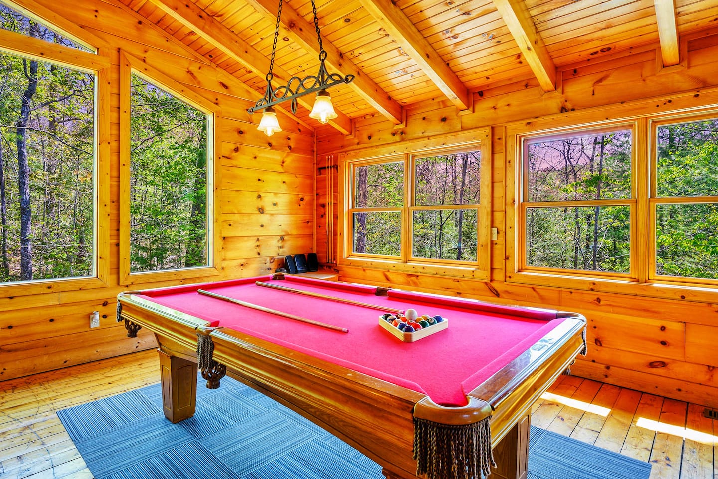 Pool shark? Prove it! Challenge your friends and family to a few games