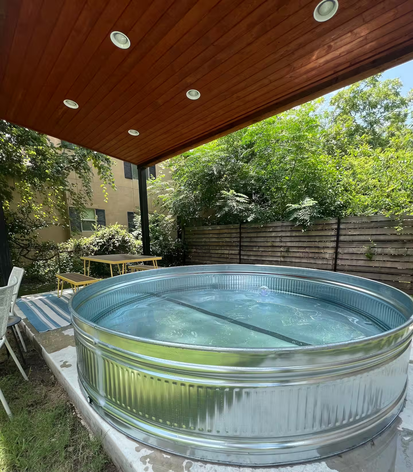 Cowboy Pool for a refreshing dip after walking Main St. 