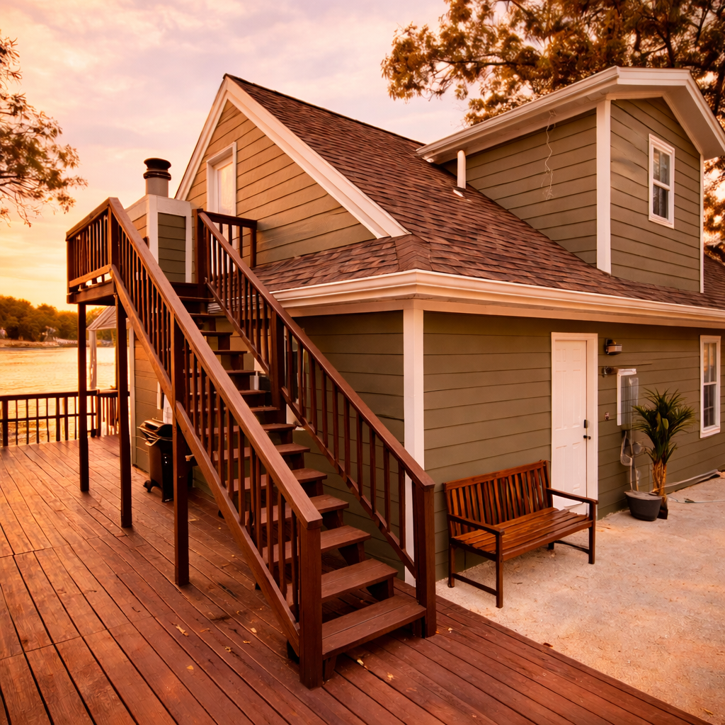Cove-Out Cottage Sideview