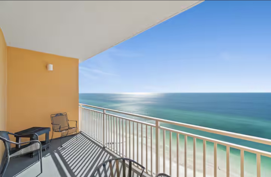 Stunning balcony view