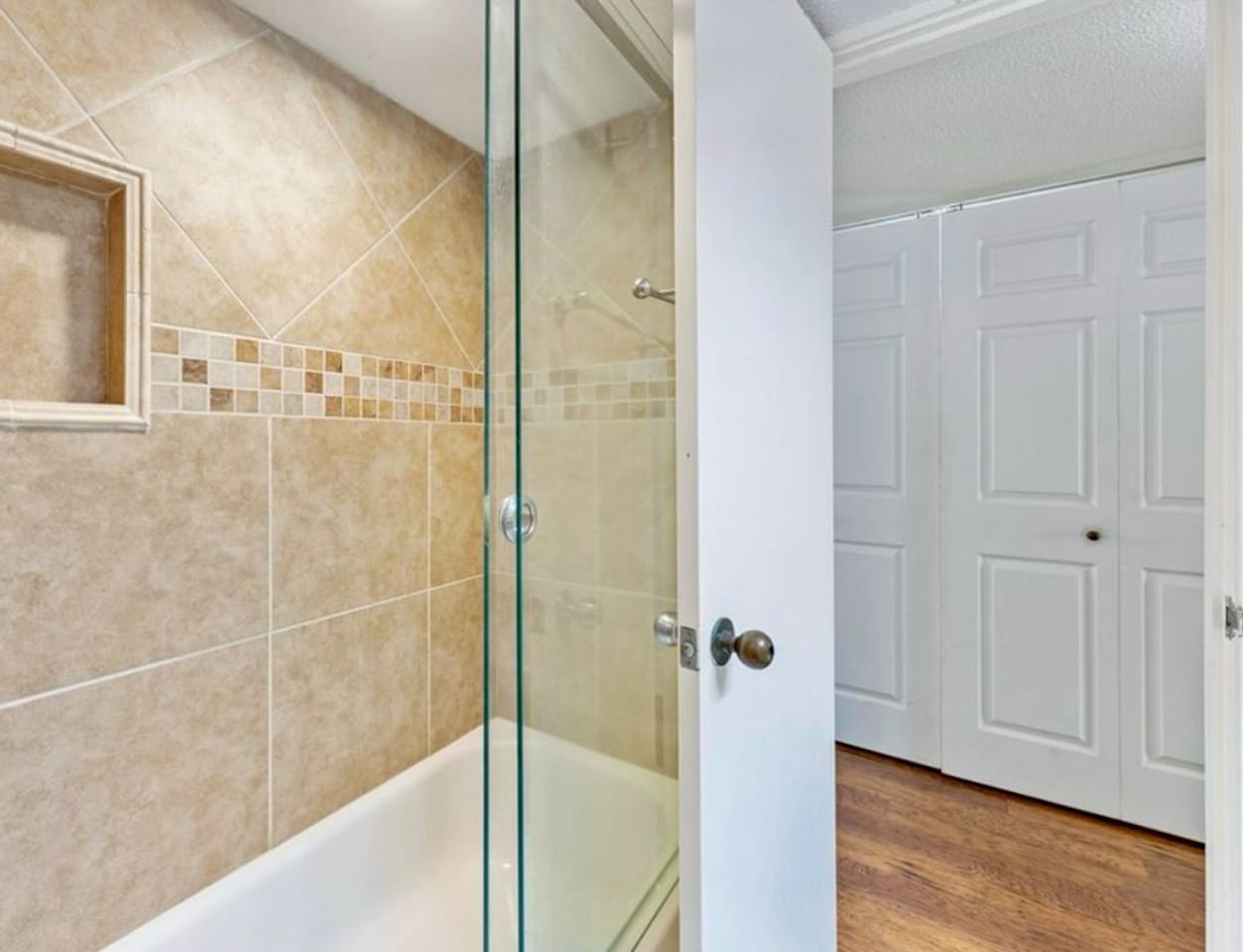 Primary bathroom shower