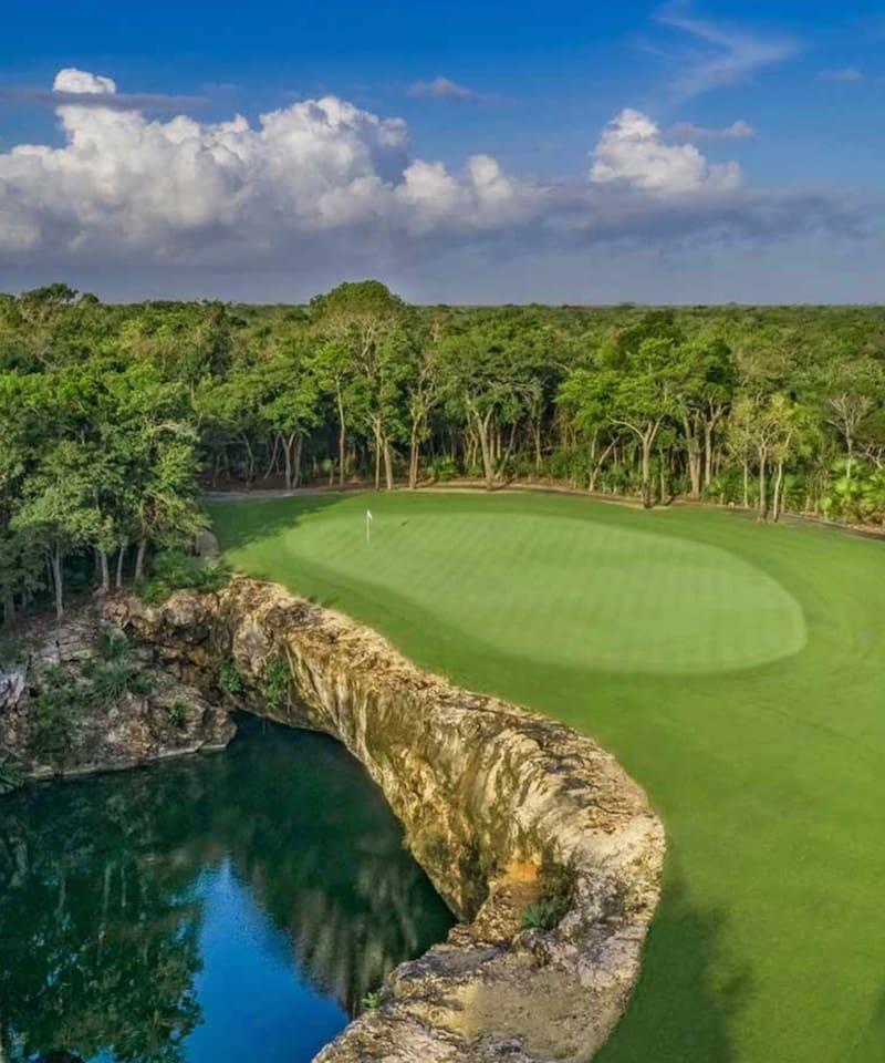 PGA golf course.  Hole 6, par 4, 432 yards 