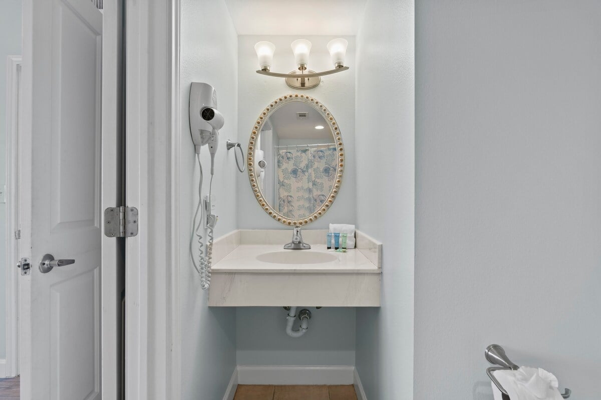 Bunk room bathroom vanity
