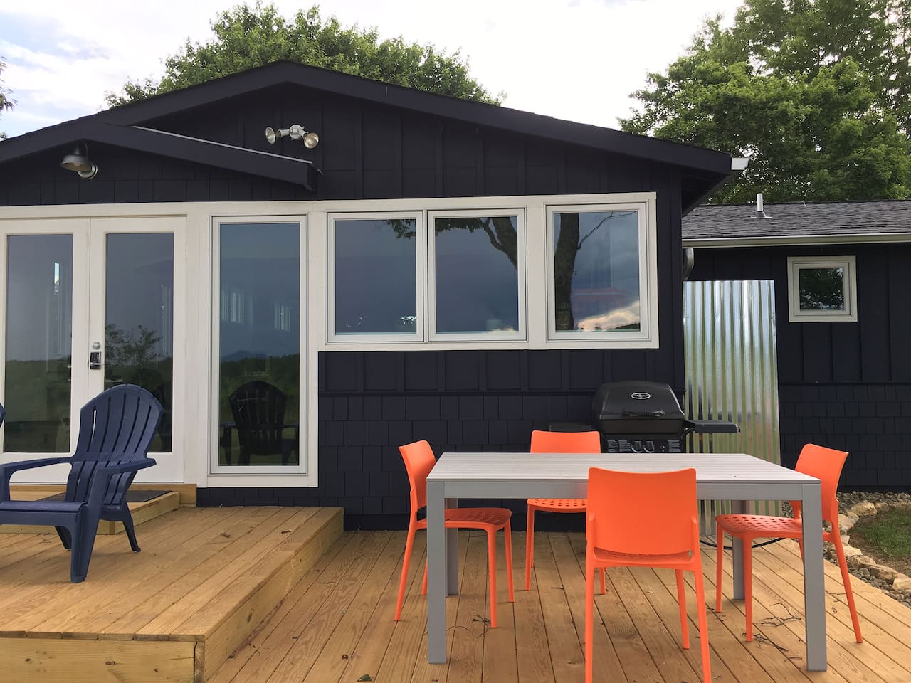 Grill your dinner and enjoy the outdoors.
