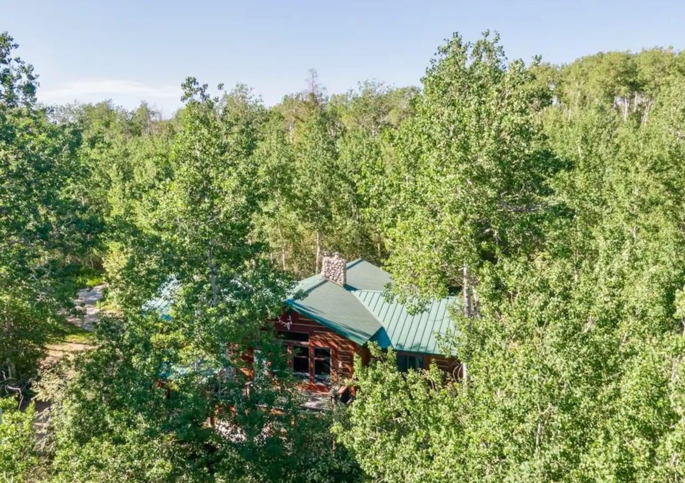 Private! Nestled in an Aspen forest.