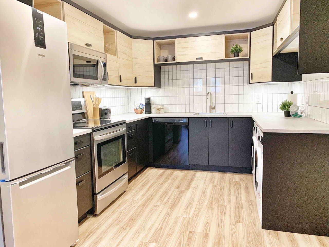 Kitchen layout designed for real meals, longer stays, and everyday cooking.