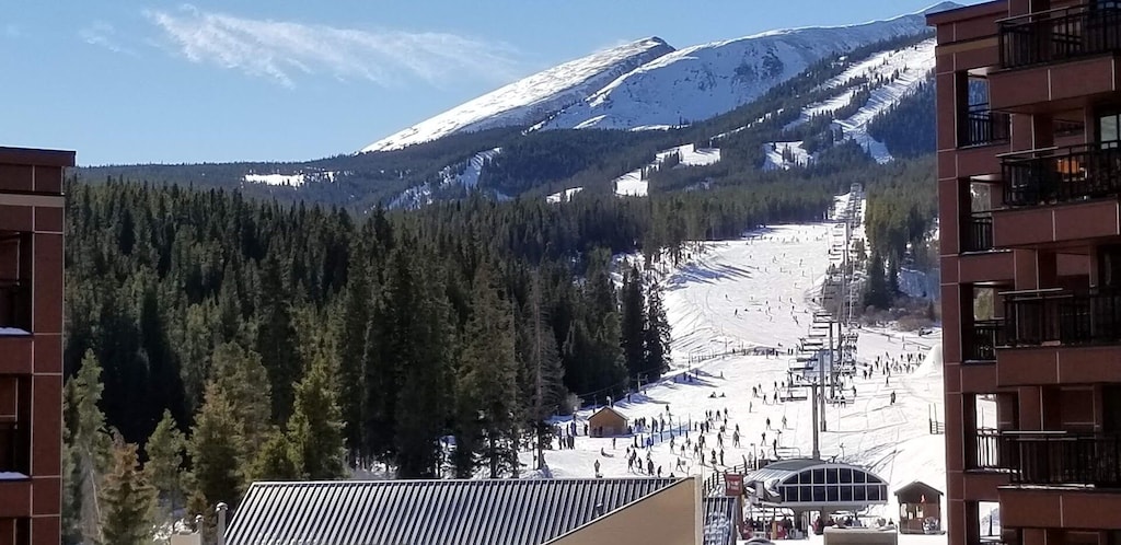 Quick Silver lift at the Village at Breck