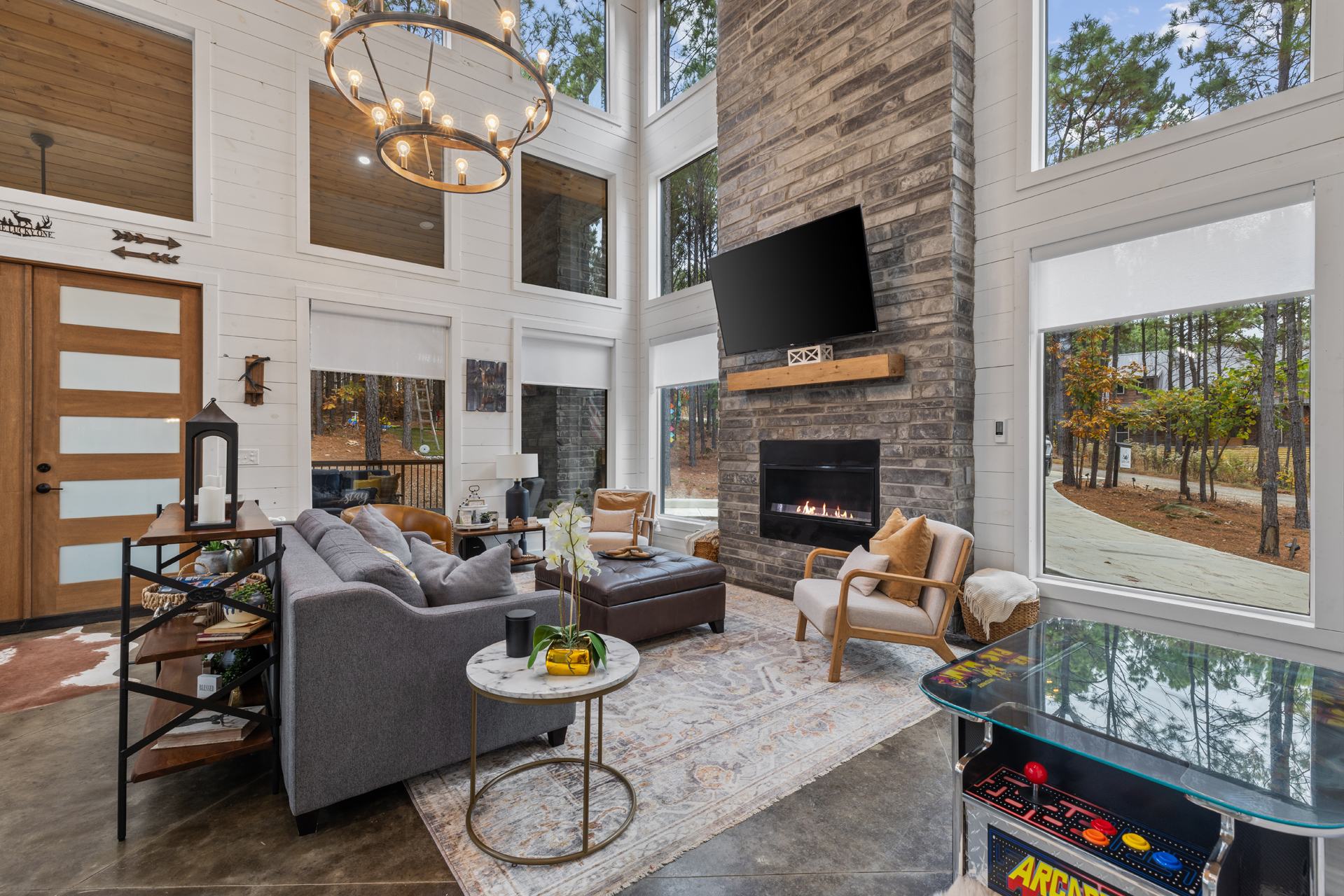 Living Room Left Side View