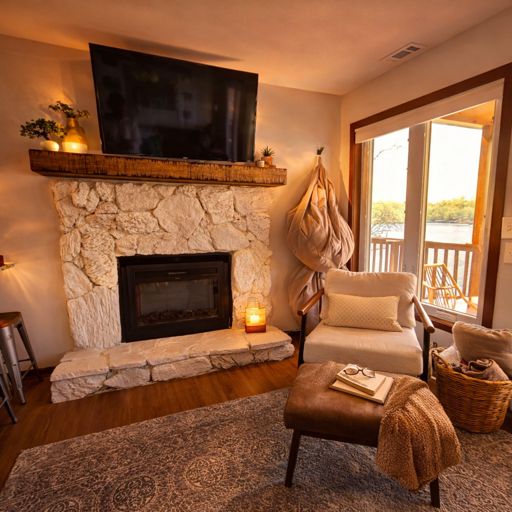 Cove-Out Cottage Main Living Lounge