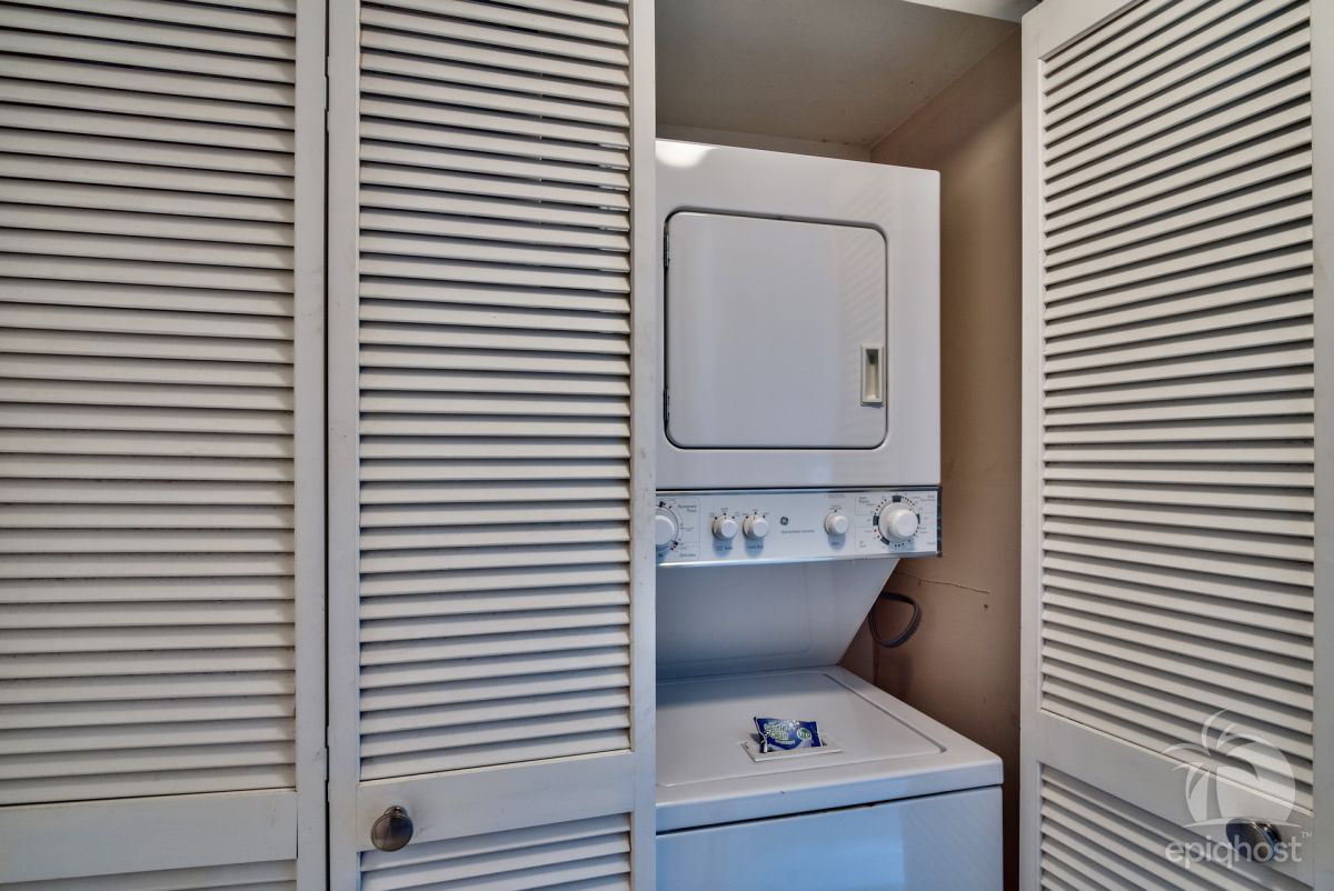 In-unit washer and dryer