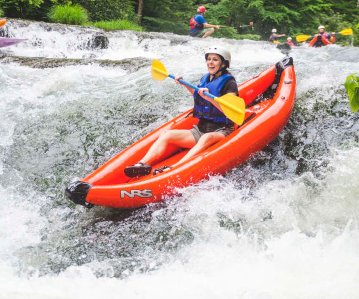Nearby white water rafting in Asheville 