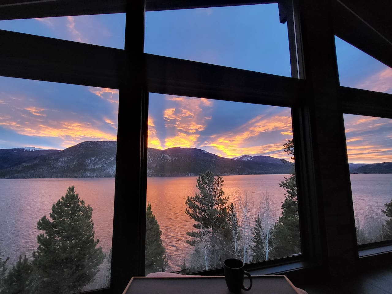 The sunrises are out of this world! 