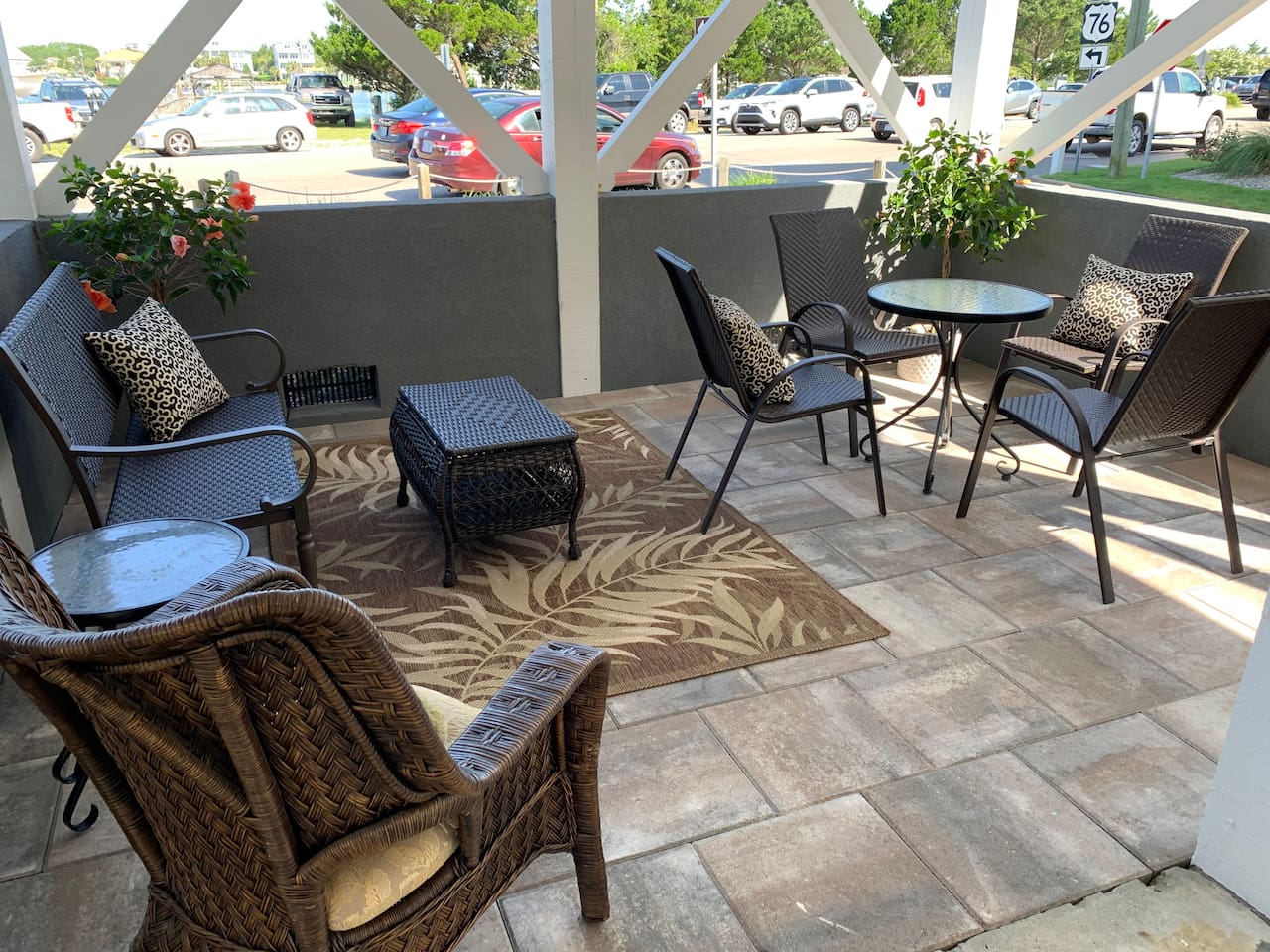 Covered Patio Area