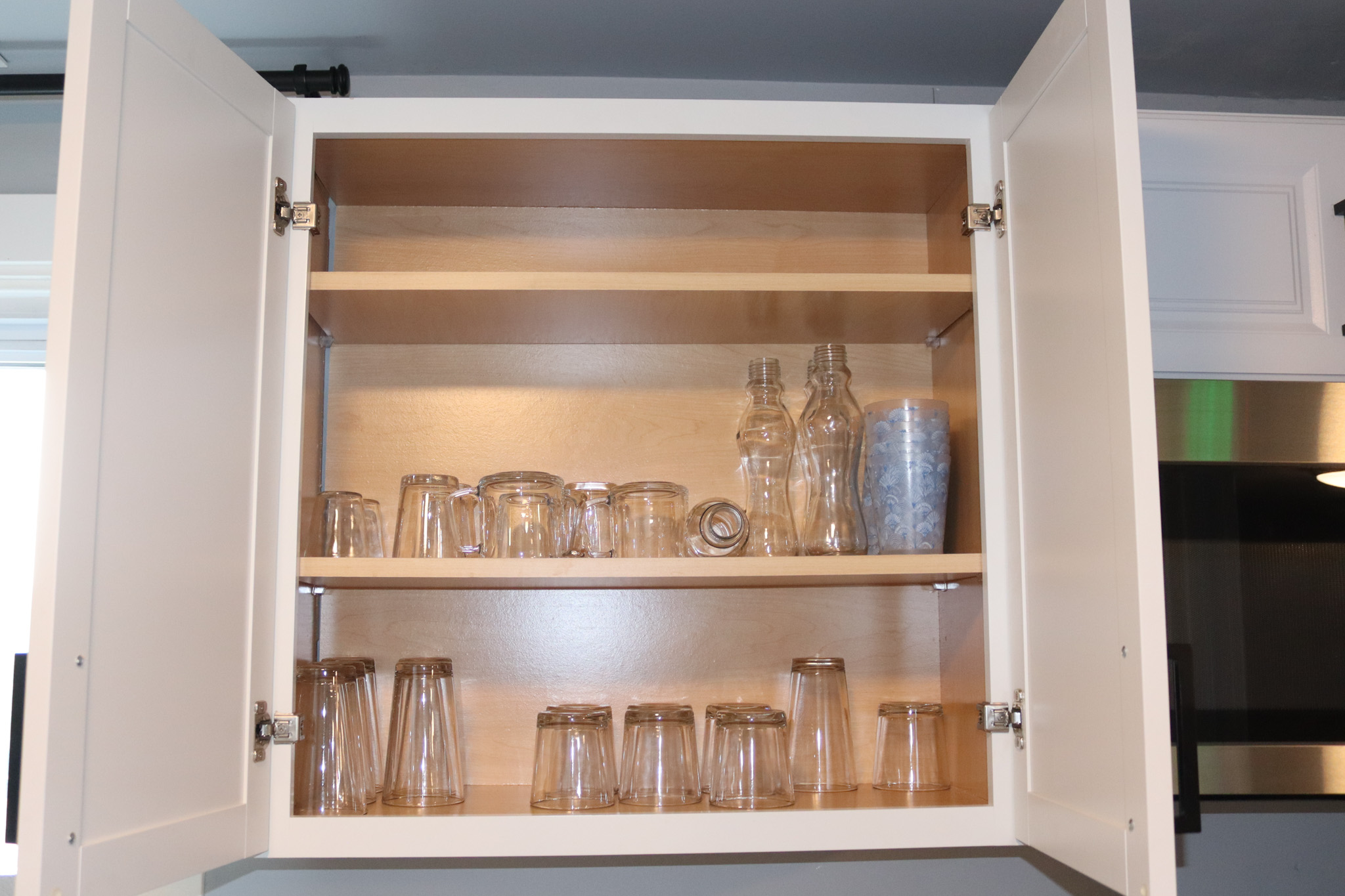 Plenty of glassware