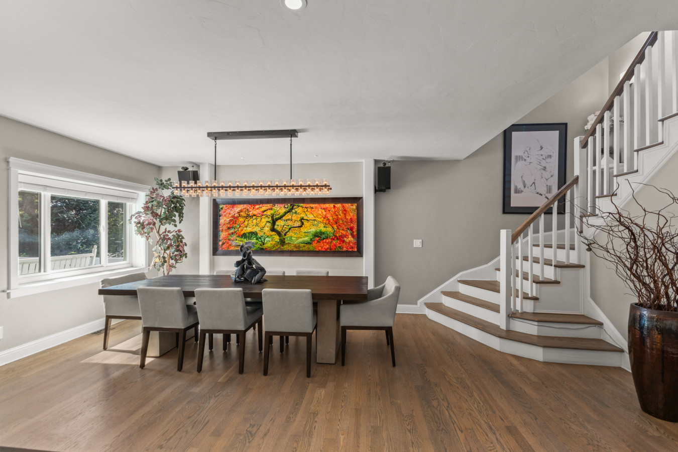 Dining Area | Stairs to Second Level of House