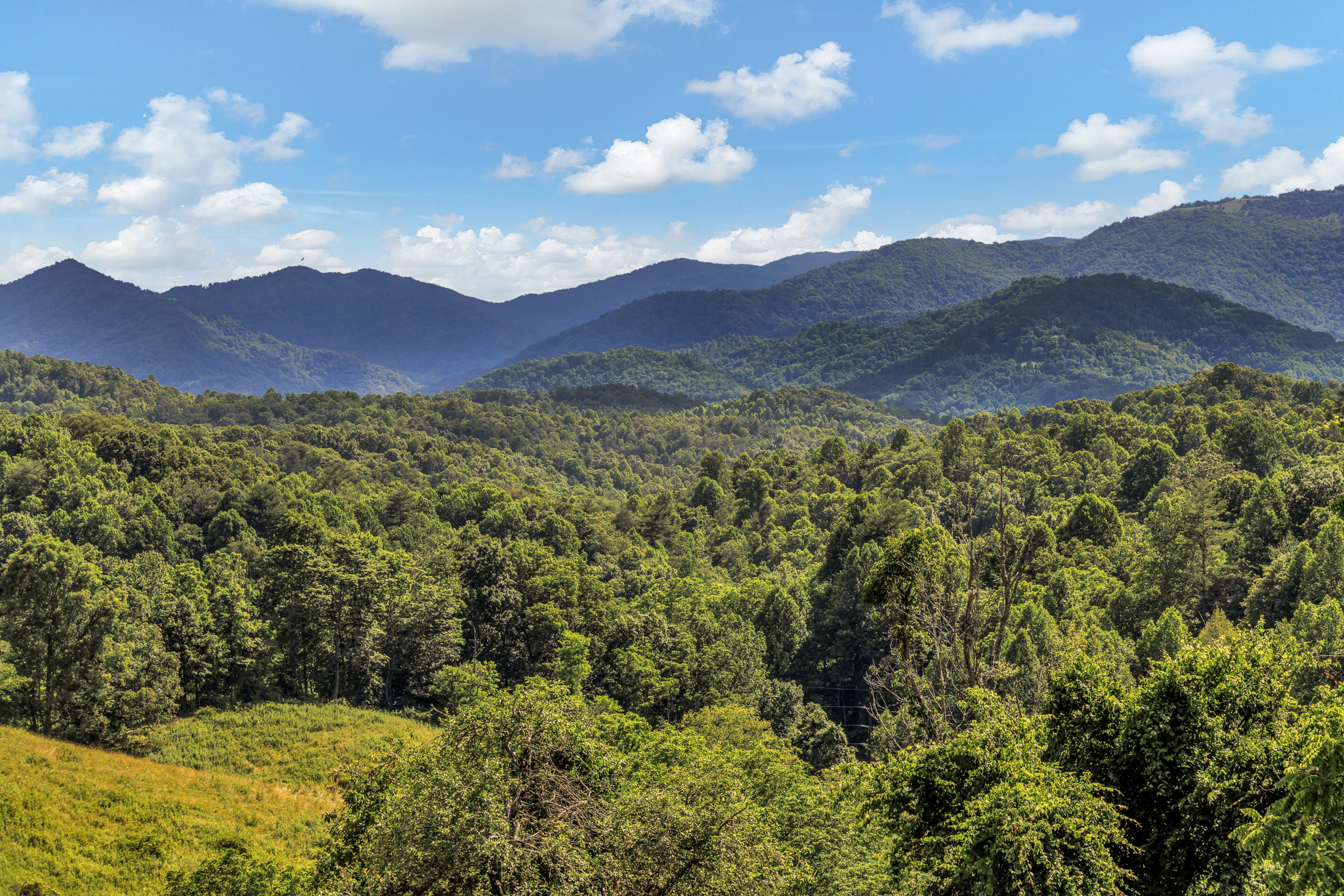 Long-range Mountain Views from Deck and most windows