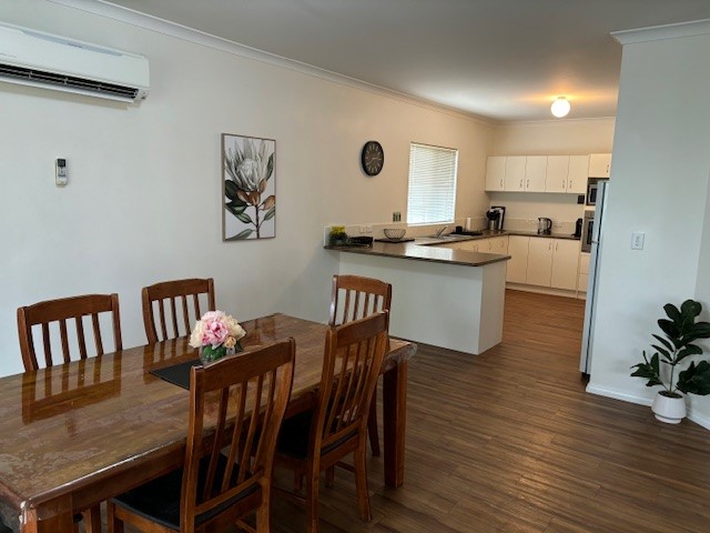Dining with reverse Cycle Air Con