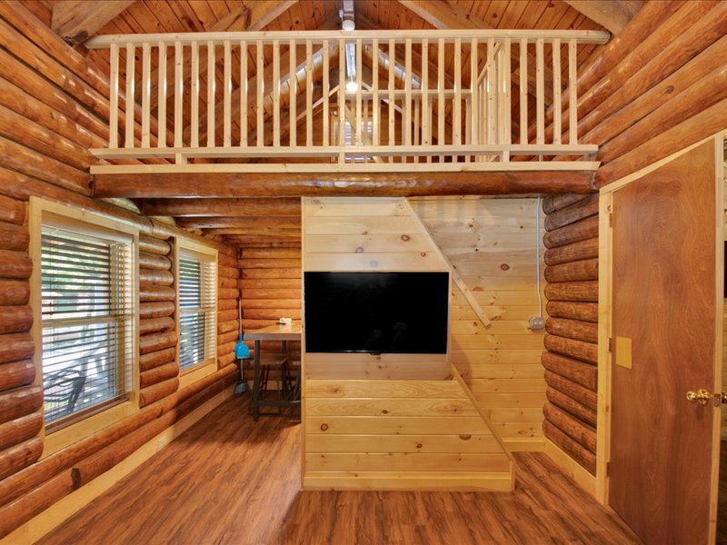 Cabin Interior & Loft Area