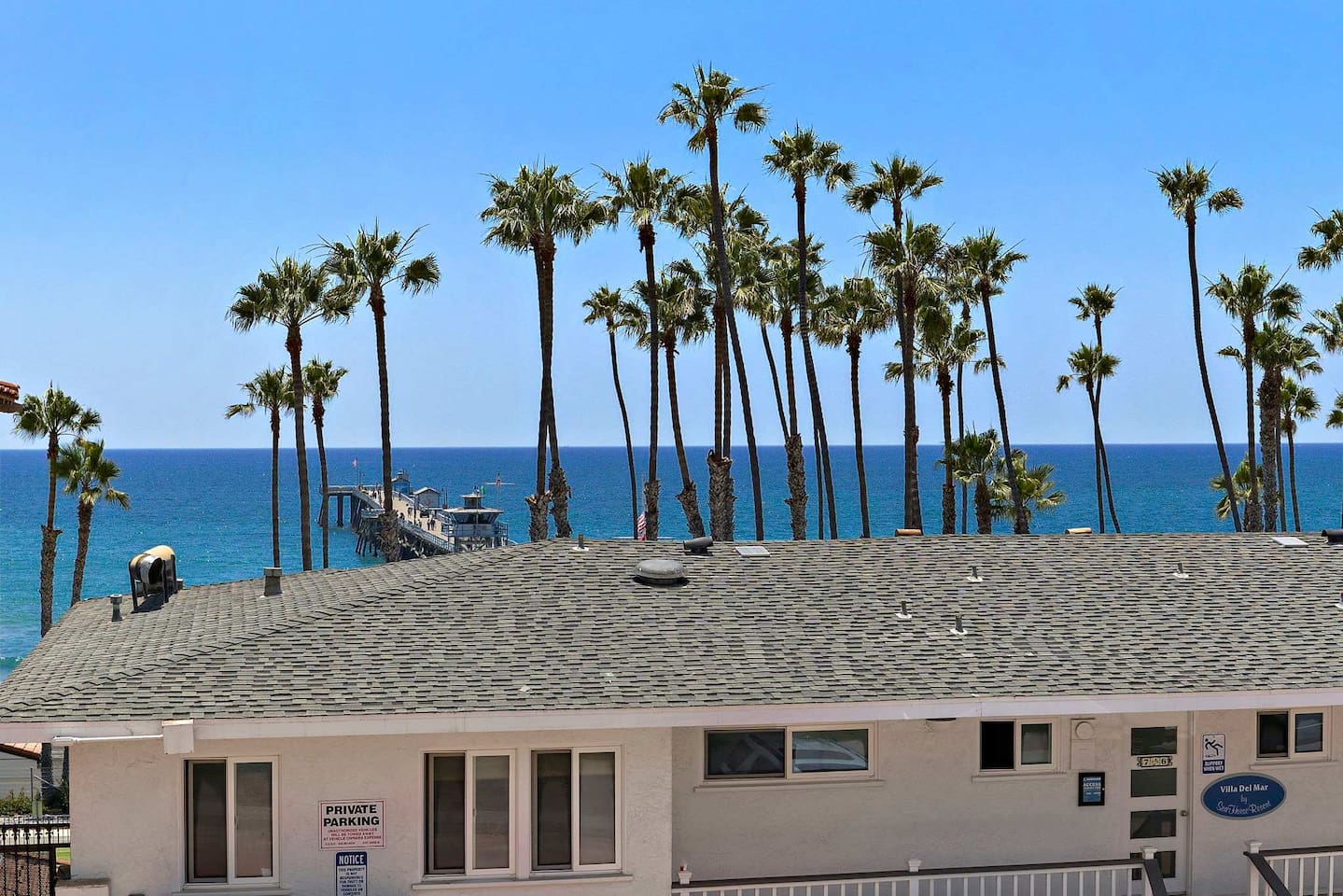 So close you can hear the waves