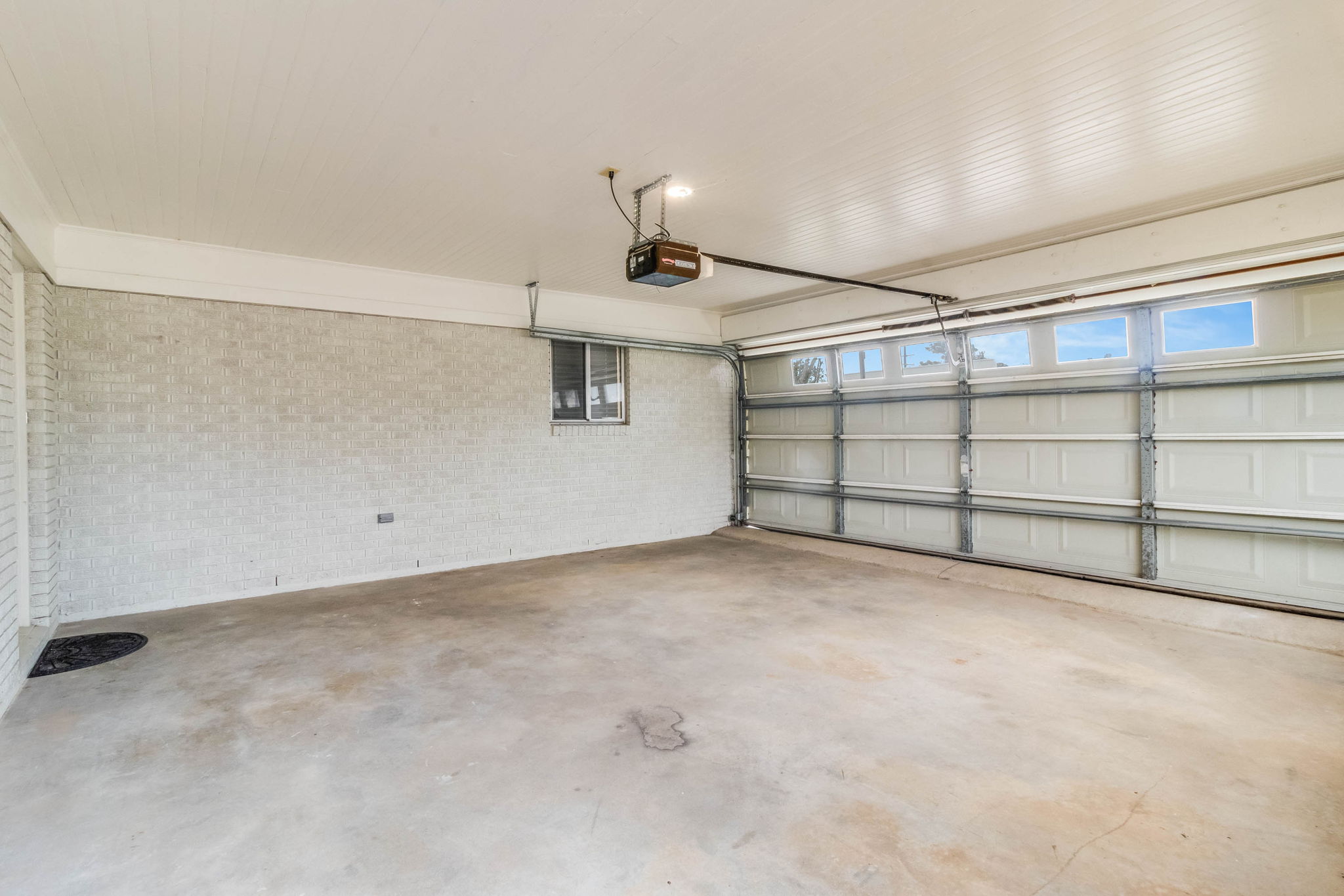 Enclosed Garage for Storage (Not for Vehicles)