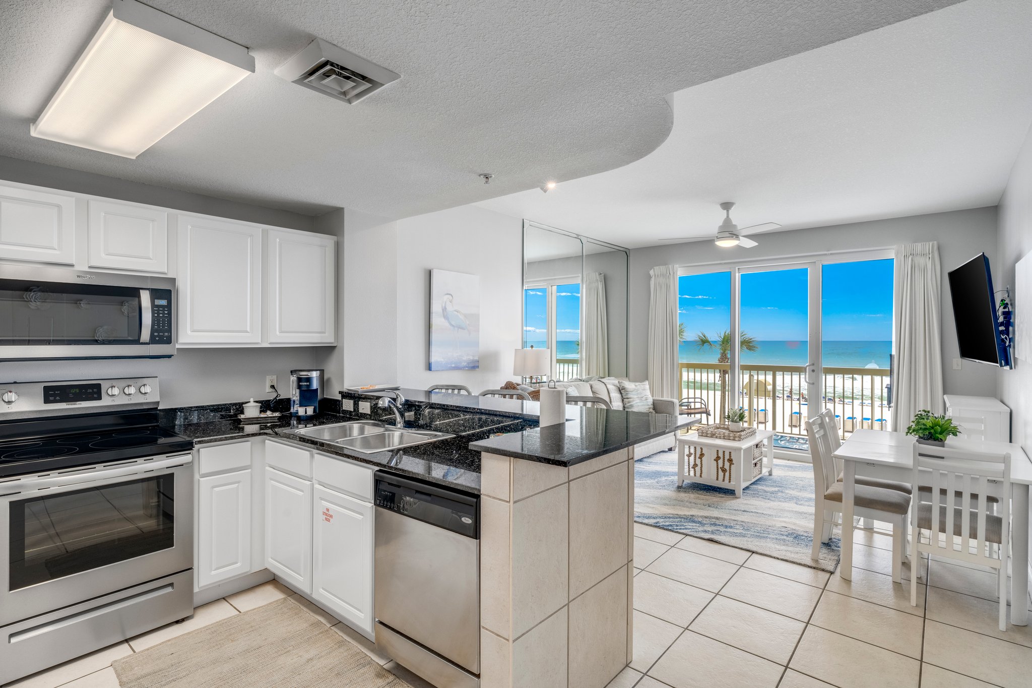 Fully functioning kitchen