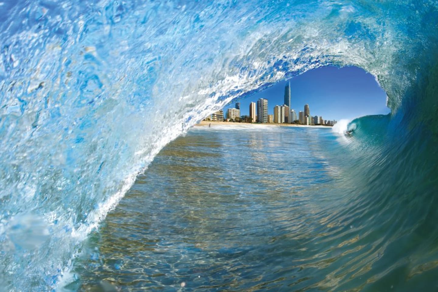 Surfers Paradise, Only about a 40min drive from our house.