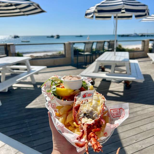 Amazing example of lunch at the Lobster Shack