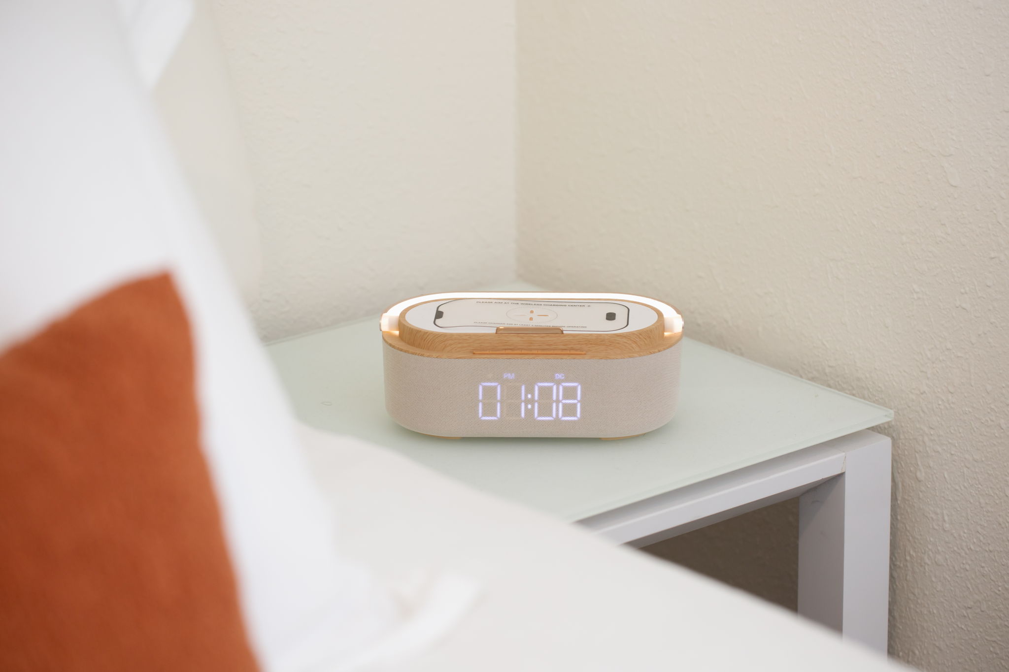 Bedside alarm so you never miss a morning