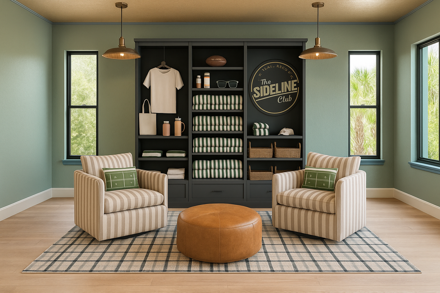 Your Clubhouse, Reimagined.  A throwback to vintage racquet clubs, but with better lighting and stronger coffee. Welcome to your new favorite sideline