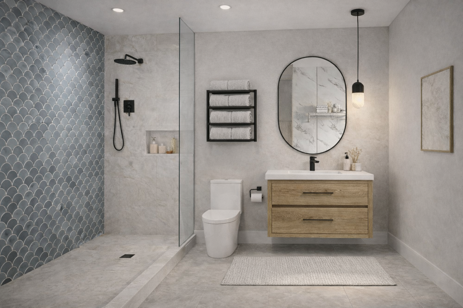 Newly renovated with high-end finishes, designed for slow mornings, long showers, and an easy start to the day.