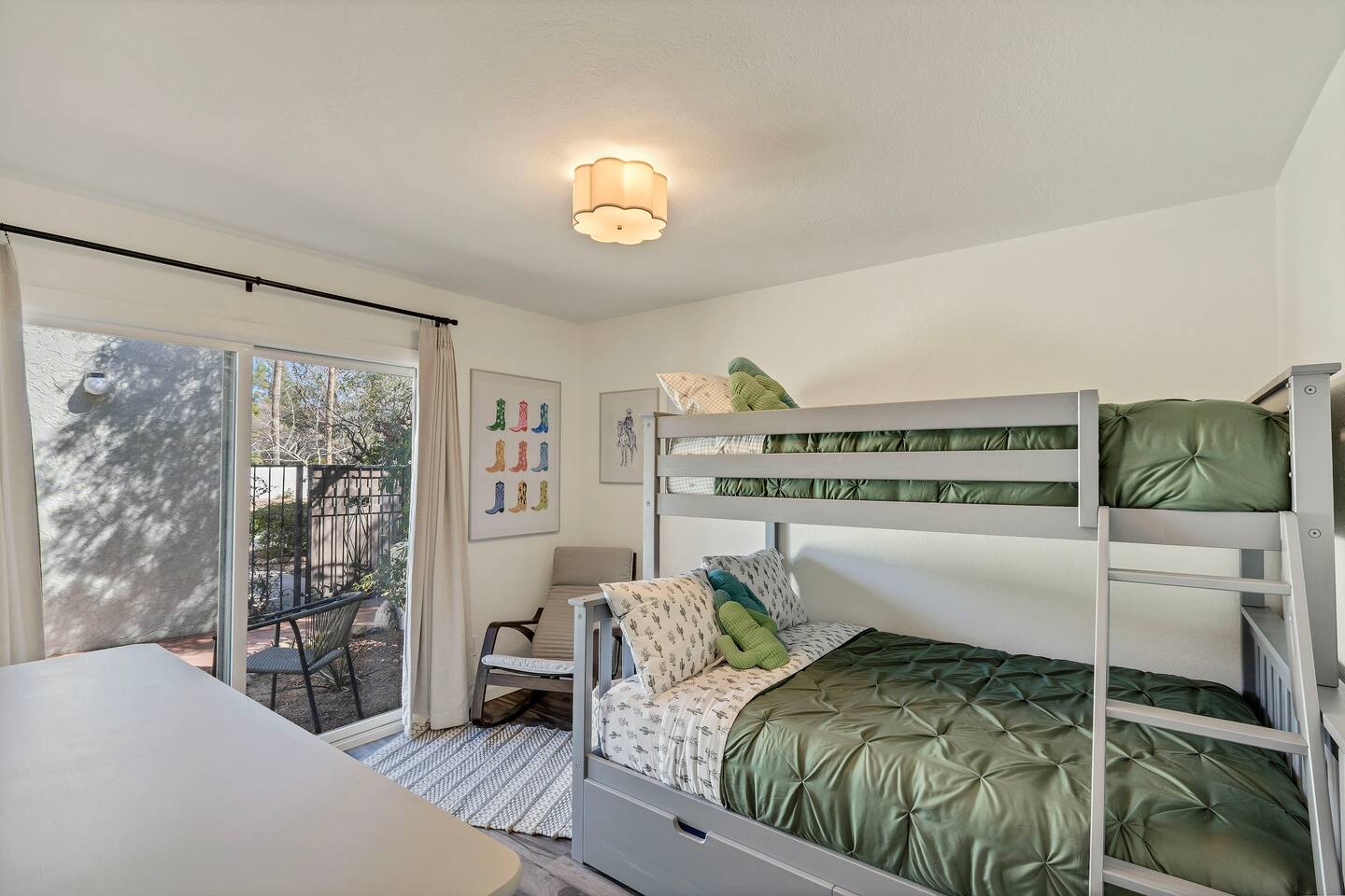 Desert themed bedroom, great for kids or for friends!