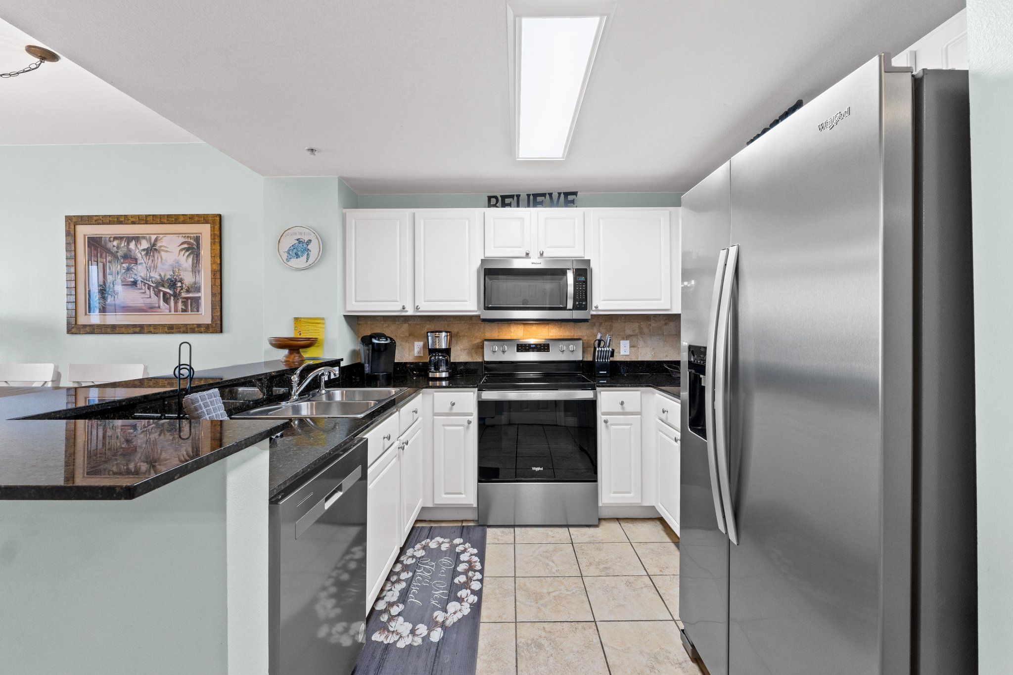 Upgraded new appliances