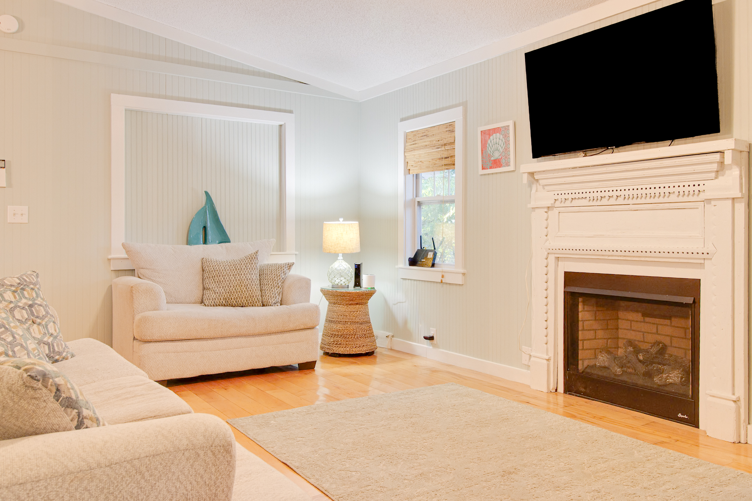 Living Room with Smart TV