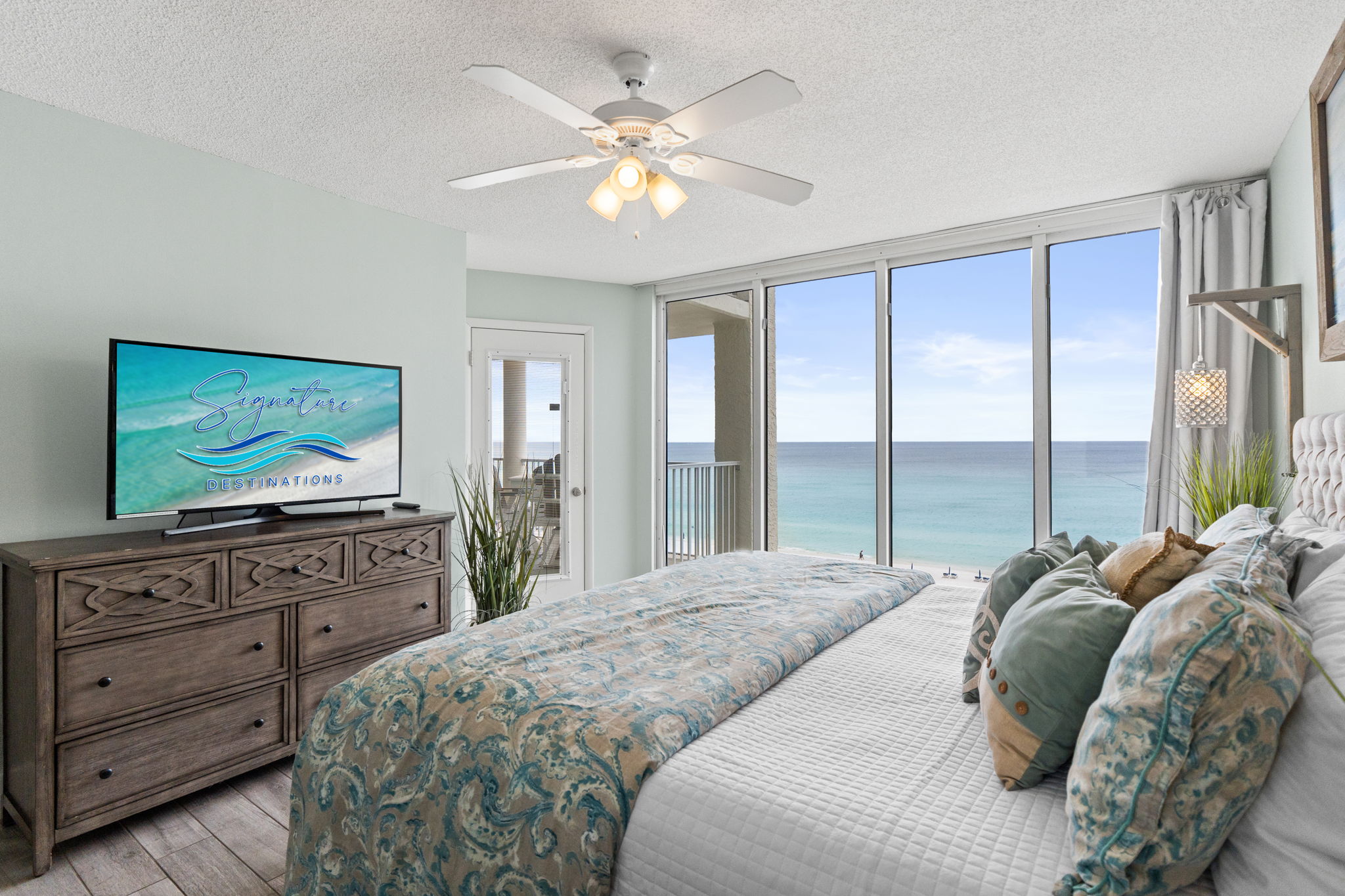 Master Bedroom with King Sized Bed