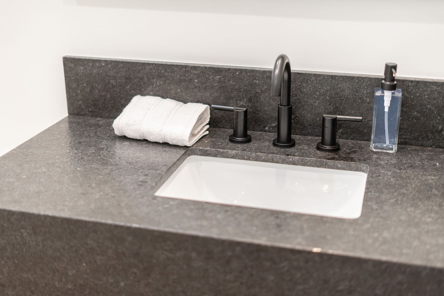 Perfectly placed powder room for quick freshening up during your stay.