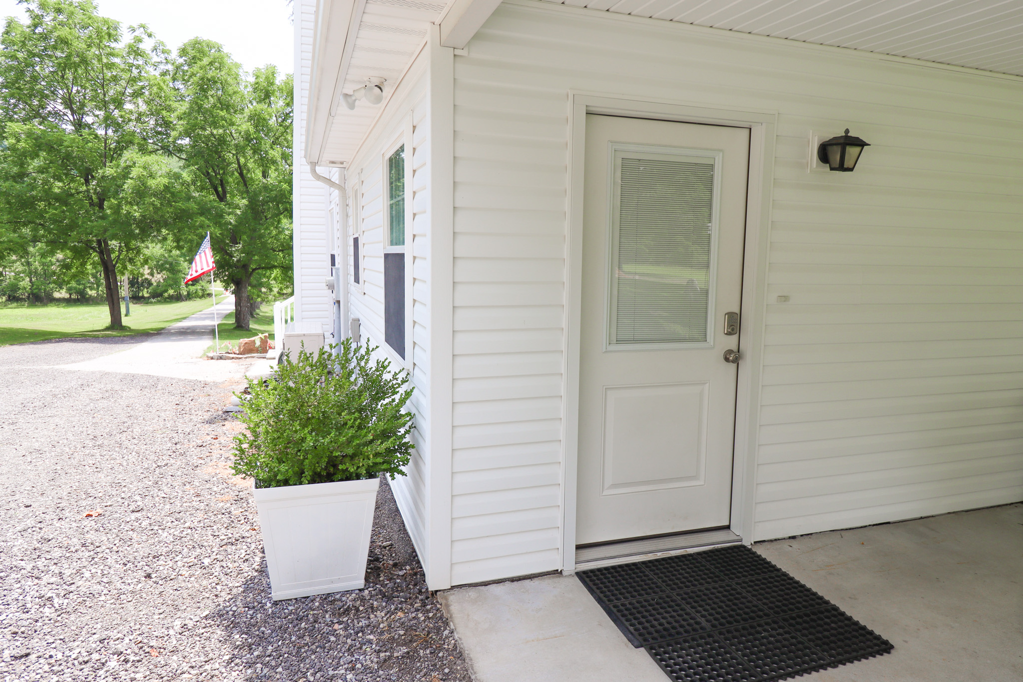 Welcome through your private entrance with convenient self check-in for smooth arrival and departure