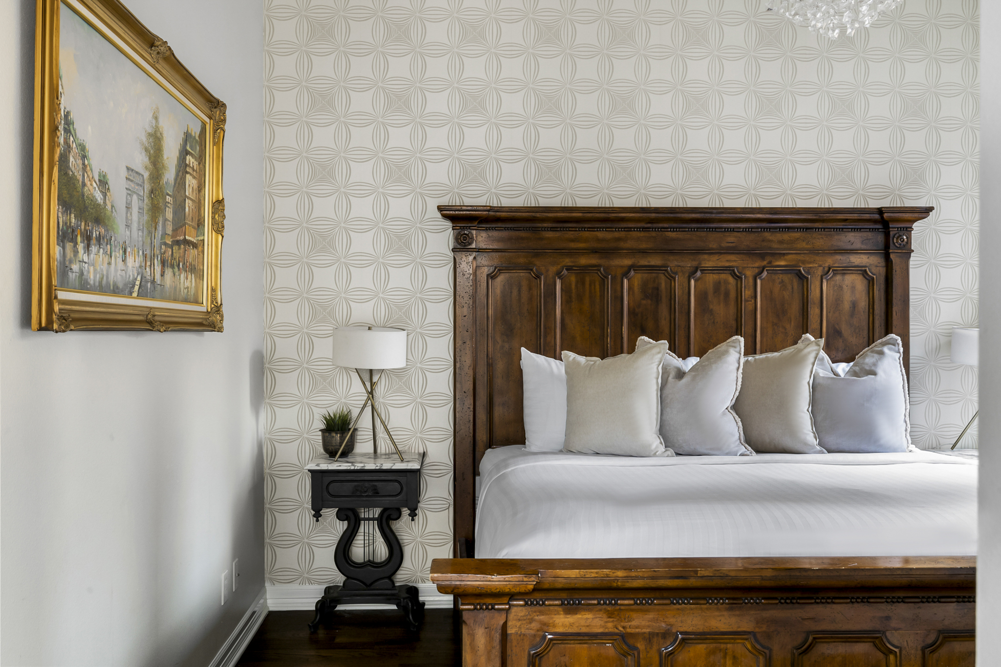 Bedroom 3 - King bed located on the main floor.