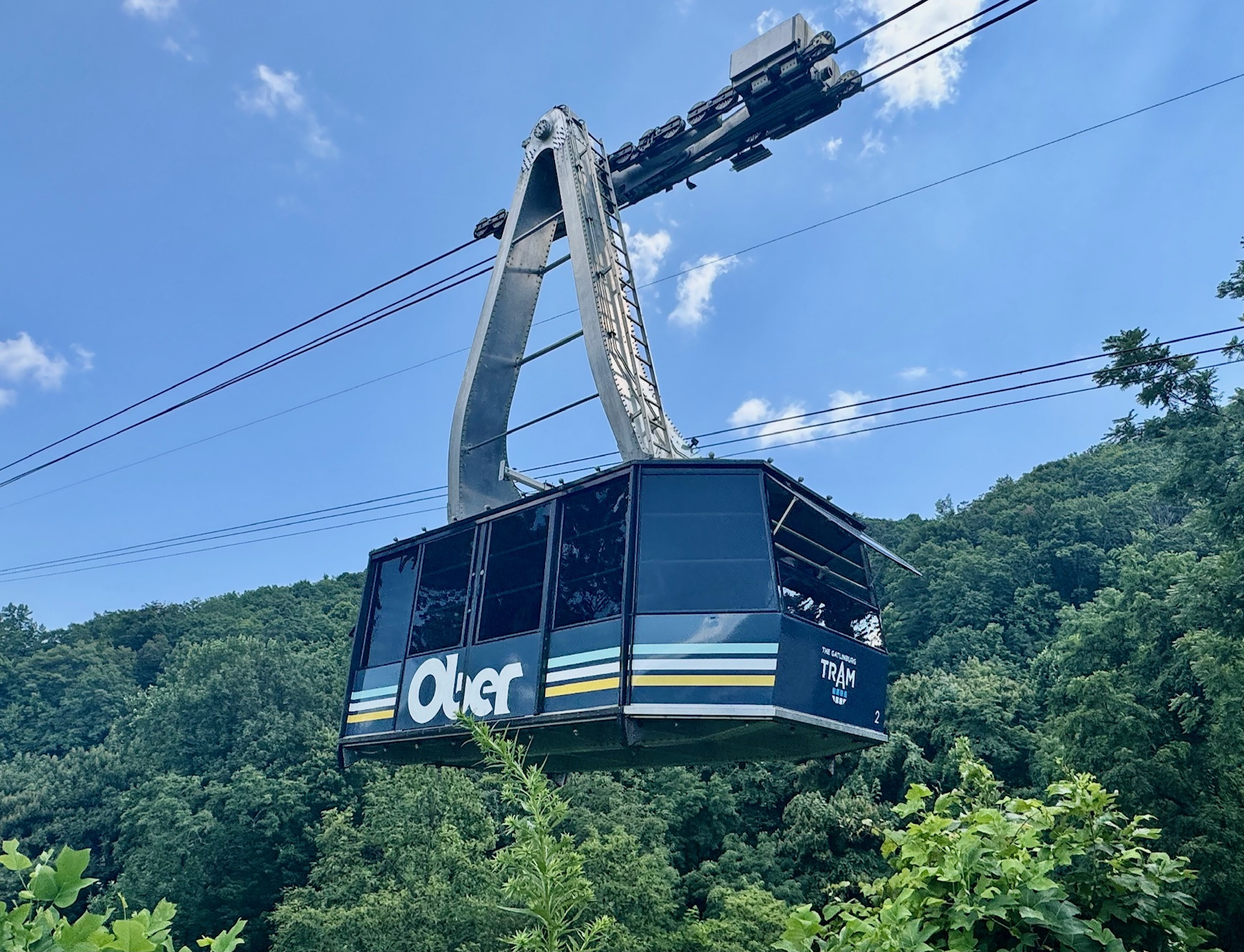 Ober Tram Line Crossing By the Property