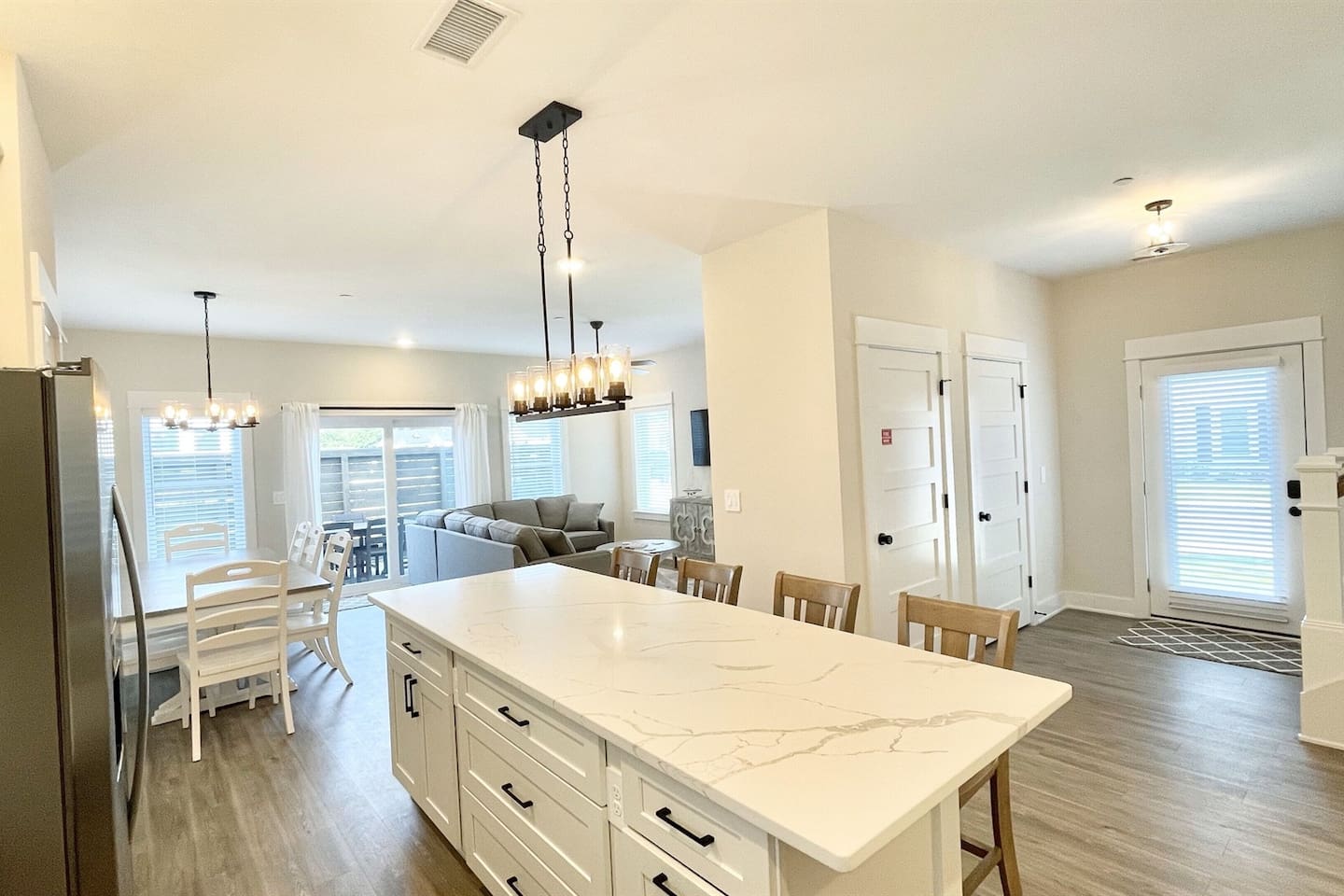 Open-concept living space filled with natural light and designed for comfort