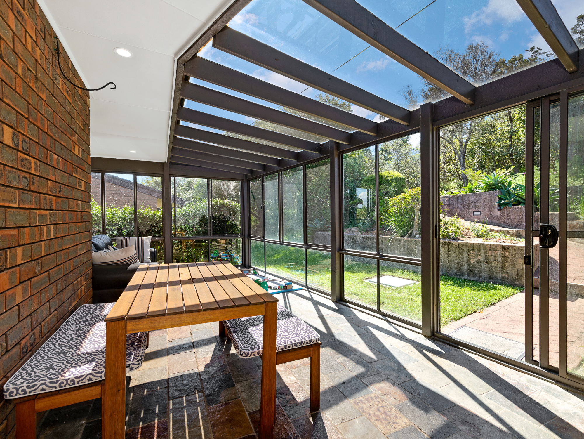 Sunroom upstairs