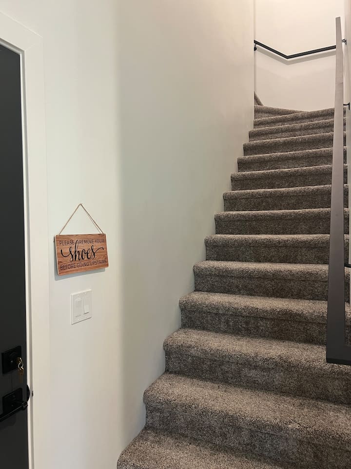 Step up the Bunkroom located over Garage