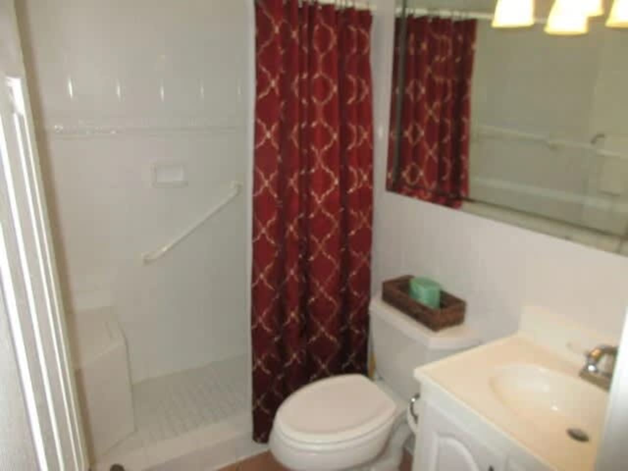 Walk in shower Bathroom 2