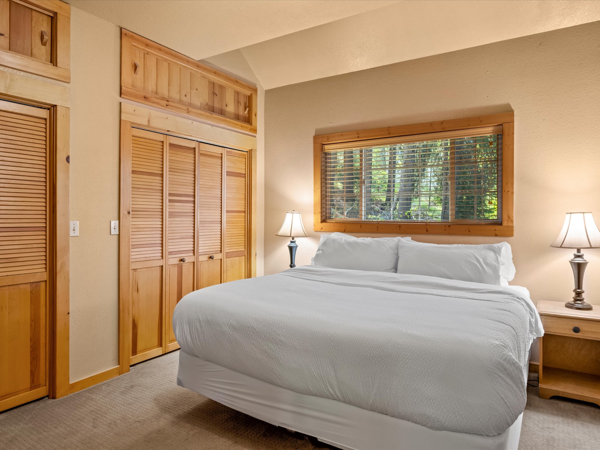 Third king bedroom — McCall lakefront vacation home sleeps 10 guests