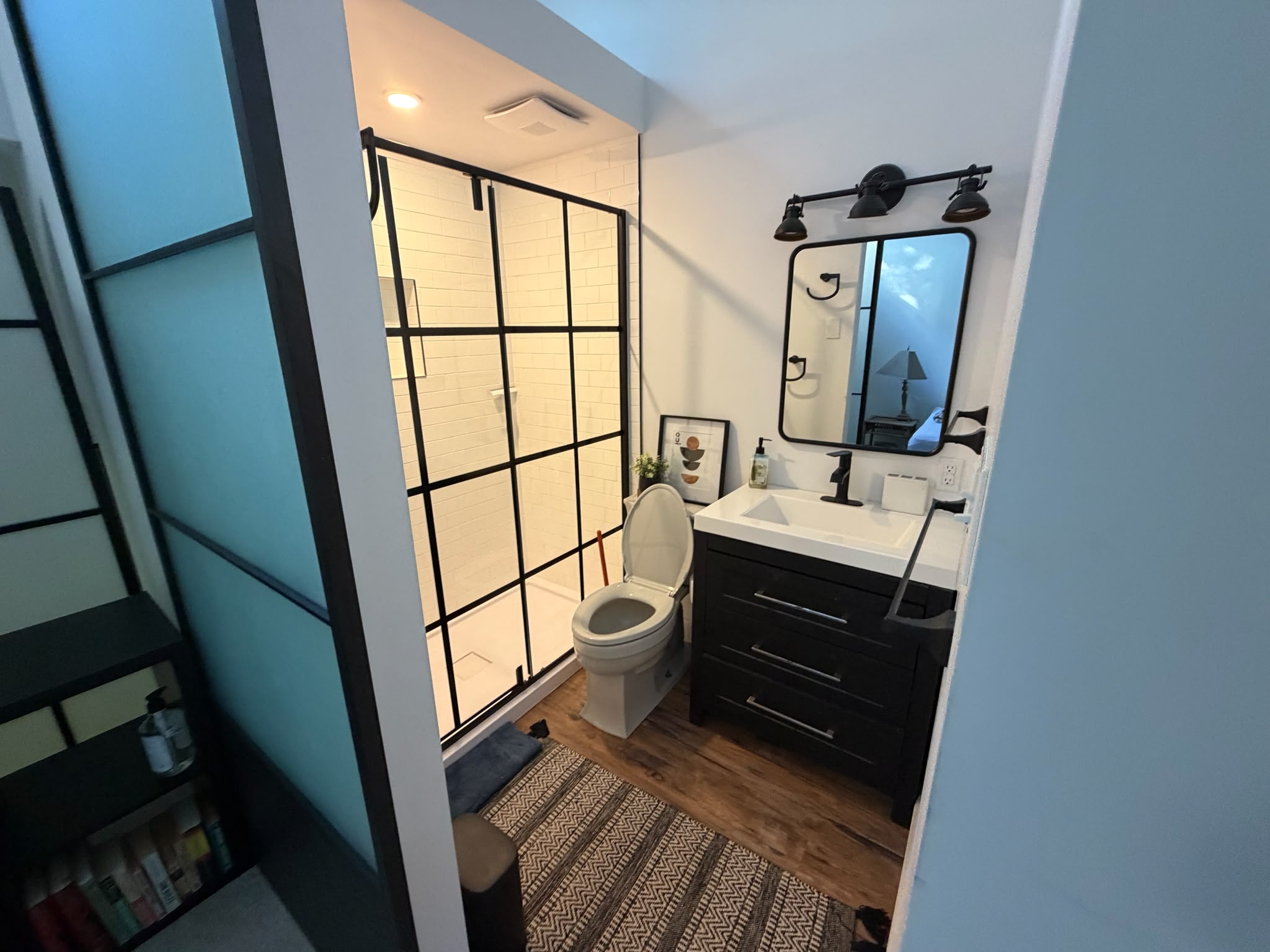 Master bedroom ensuite bathroom interior