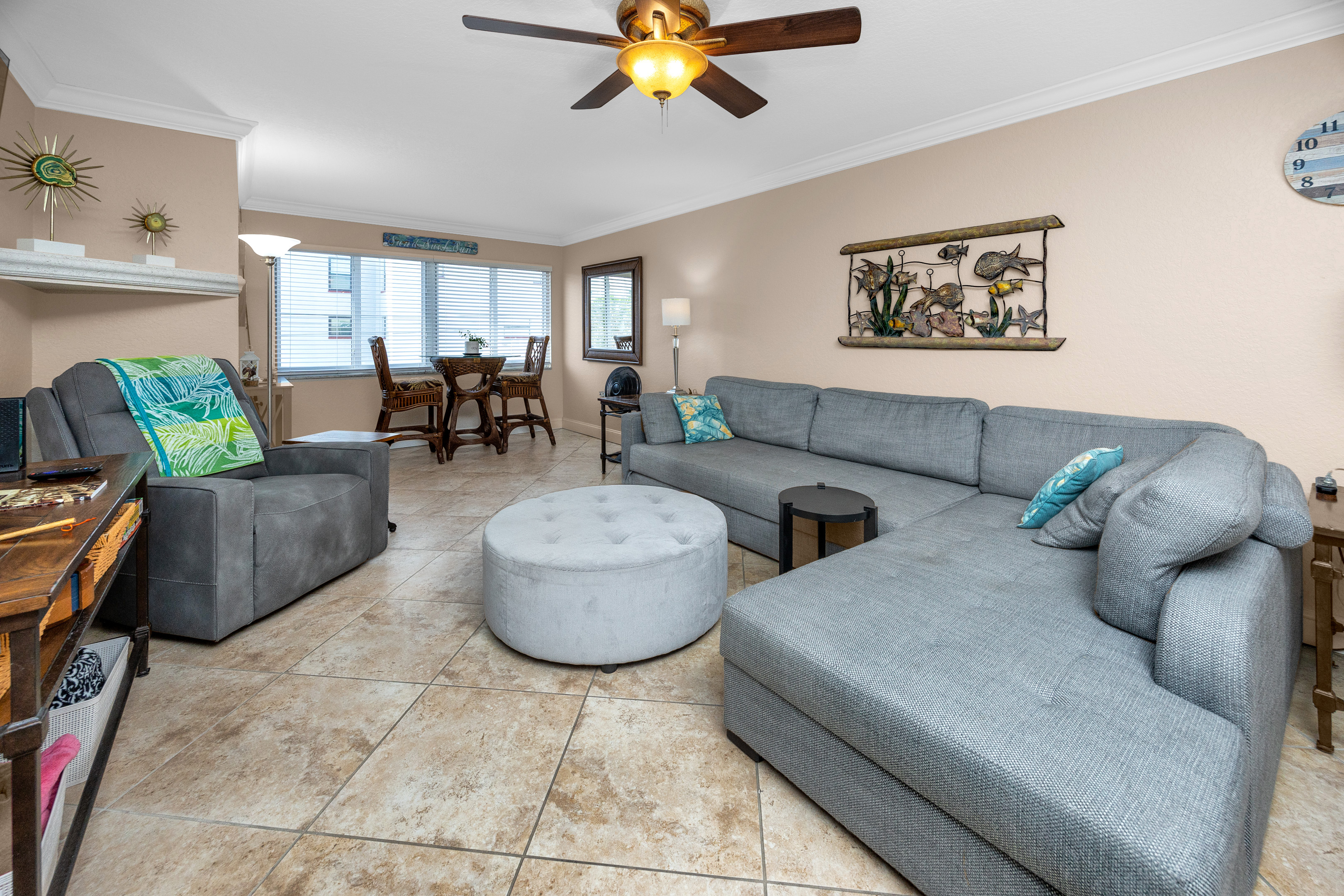 Fold out sectional sleeps 2