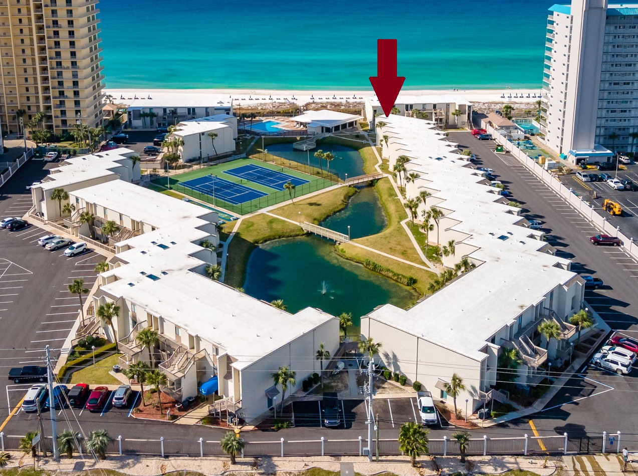 gated, low density complex. park right outside unit and no elevators