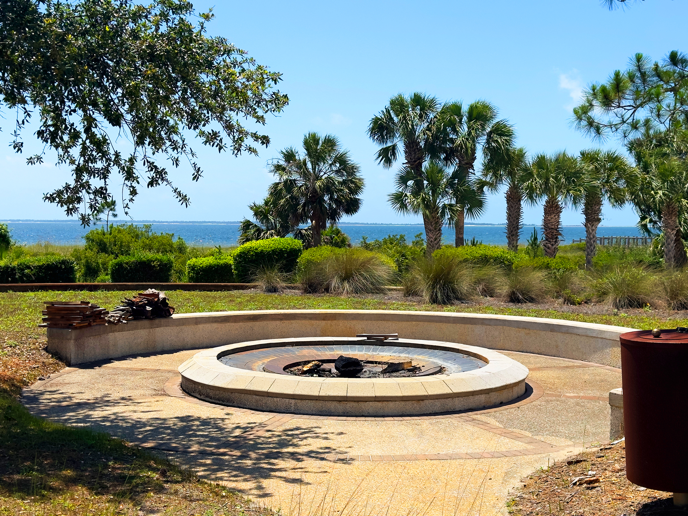 Gather around the community firepit and unwind with cozy nights and good conversation.